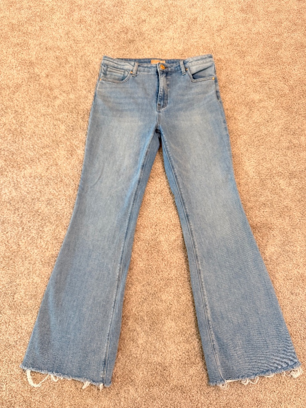 KUT from the Kloth Stella Fab AB Flare Jeans Size 10